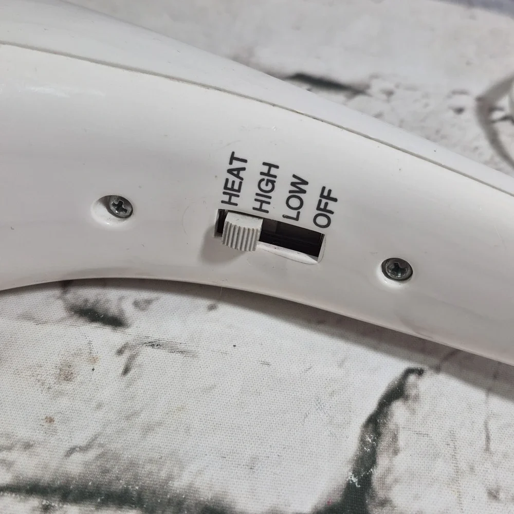 Vintage Oster Infrared Handheld Massager Heated Vibration 120V In White